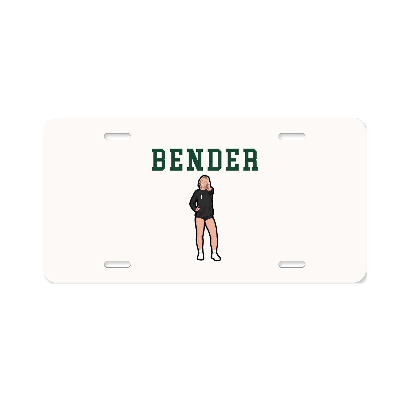 License Plate — Shirsey in Classic
