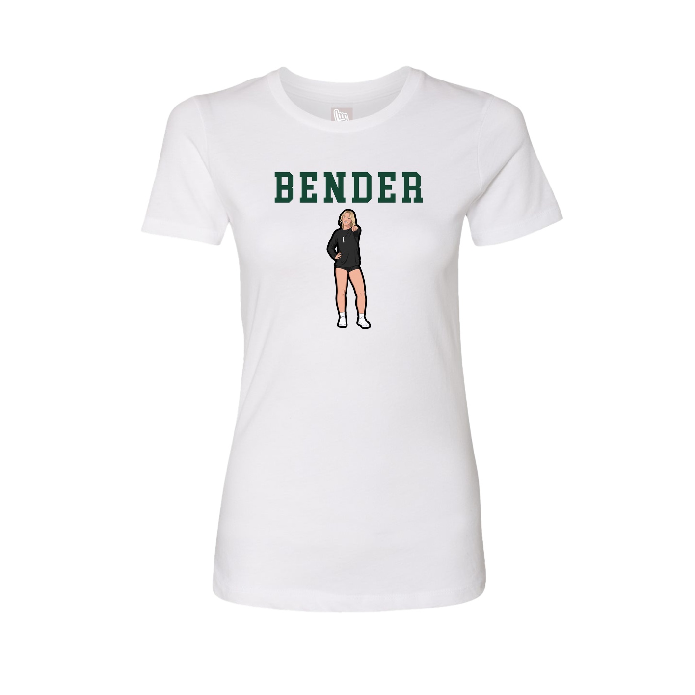 Fitted Women's Tee — Shirsey in White
