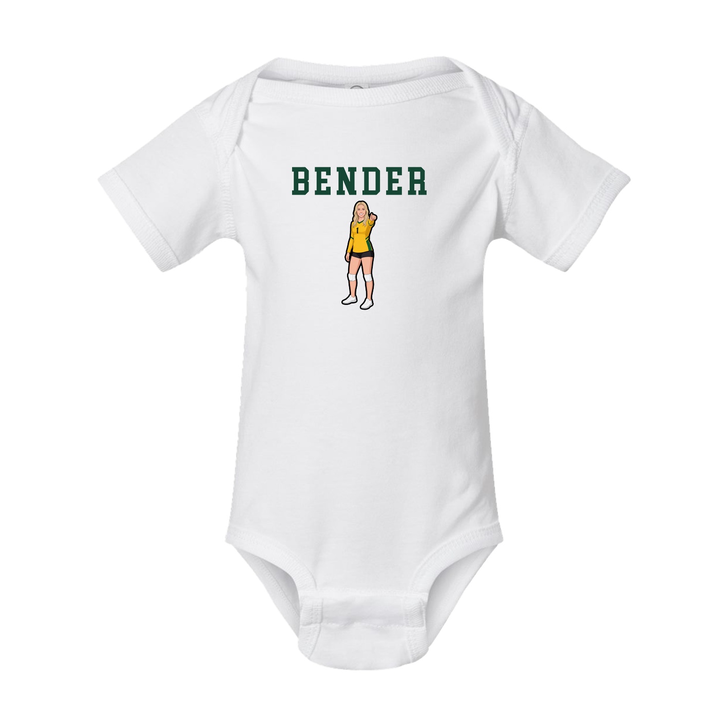 Baby Onesie — Shirsey in White