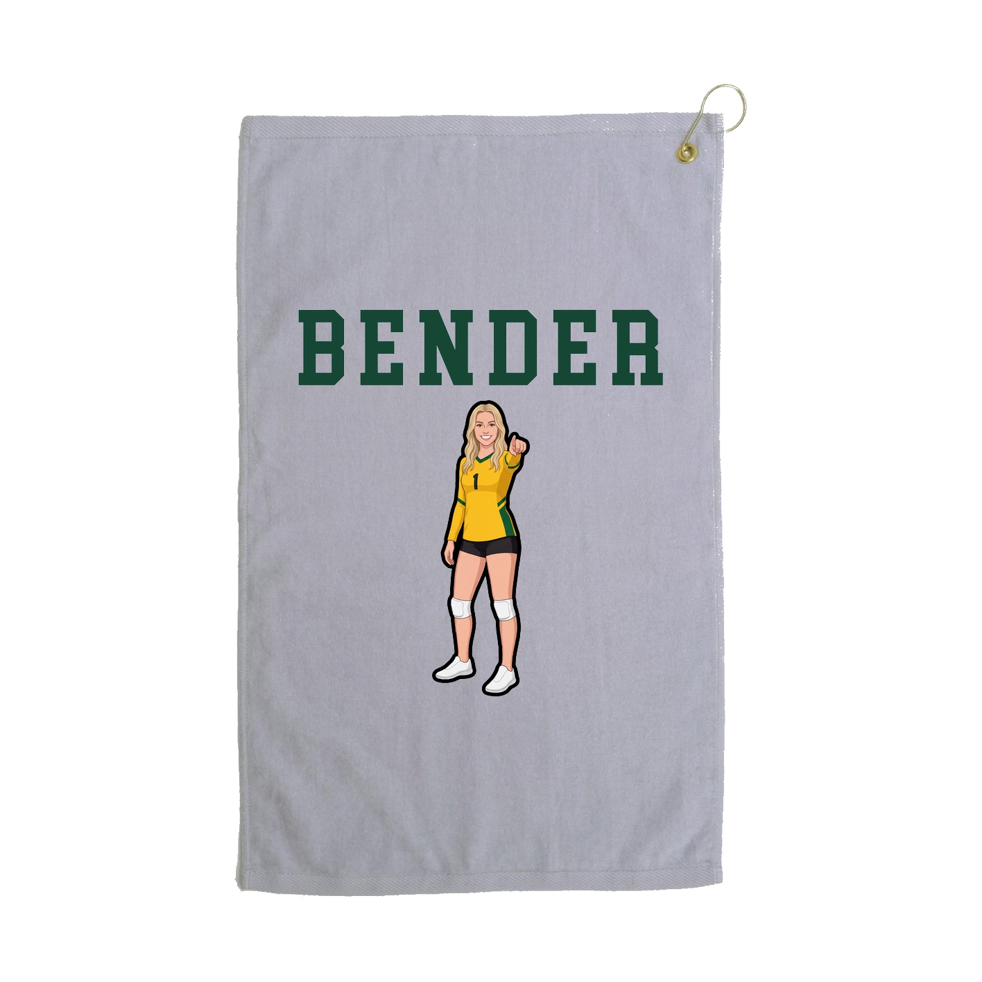 Golf Towel — Shirsey in Grey