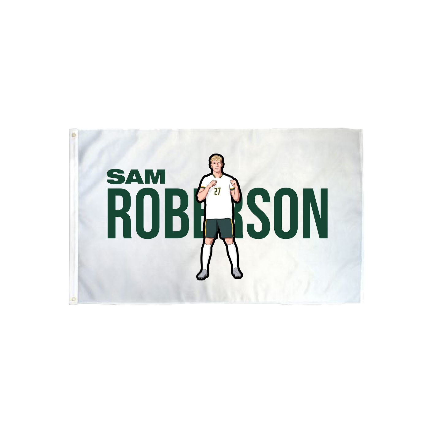 3x5 Flag — Player Name in Classic
