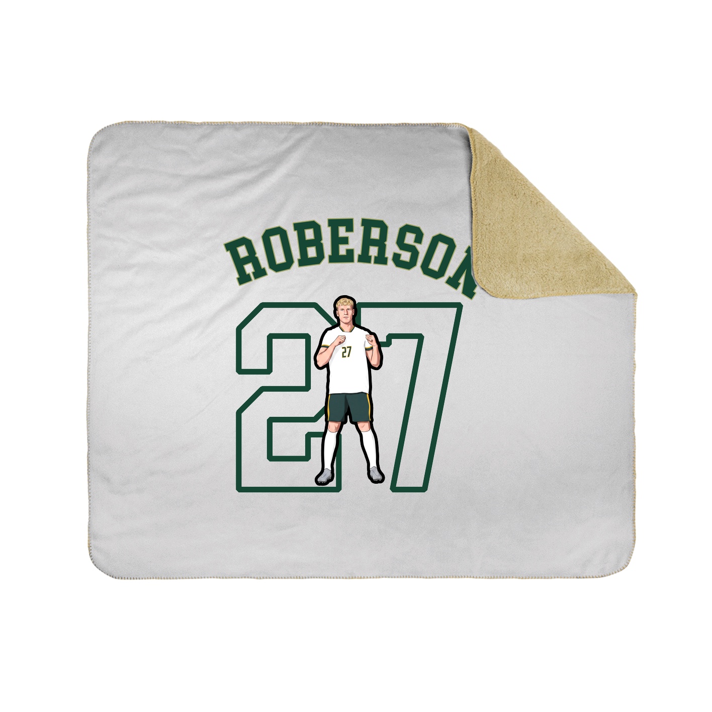 Throw Blanket — Shirsey Arch in White