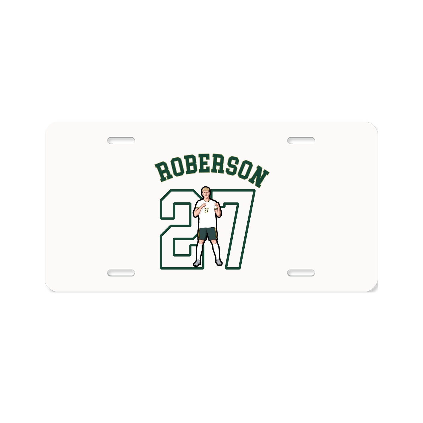 License Plate — Shirsey Arch in Classic