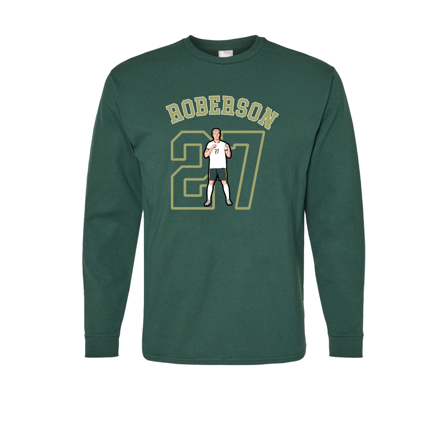 Long Sleeve Tee — Shirsey Arch in Green