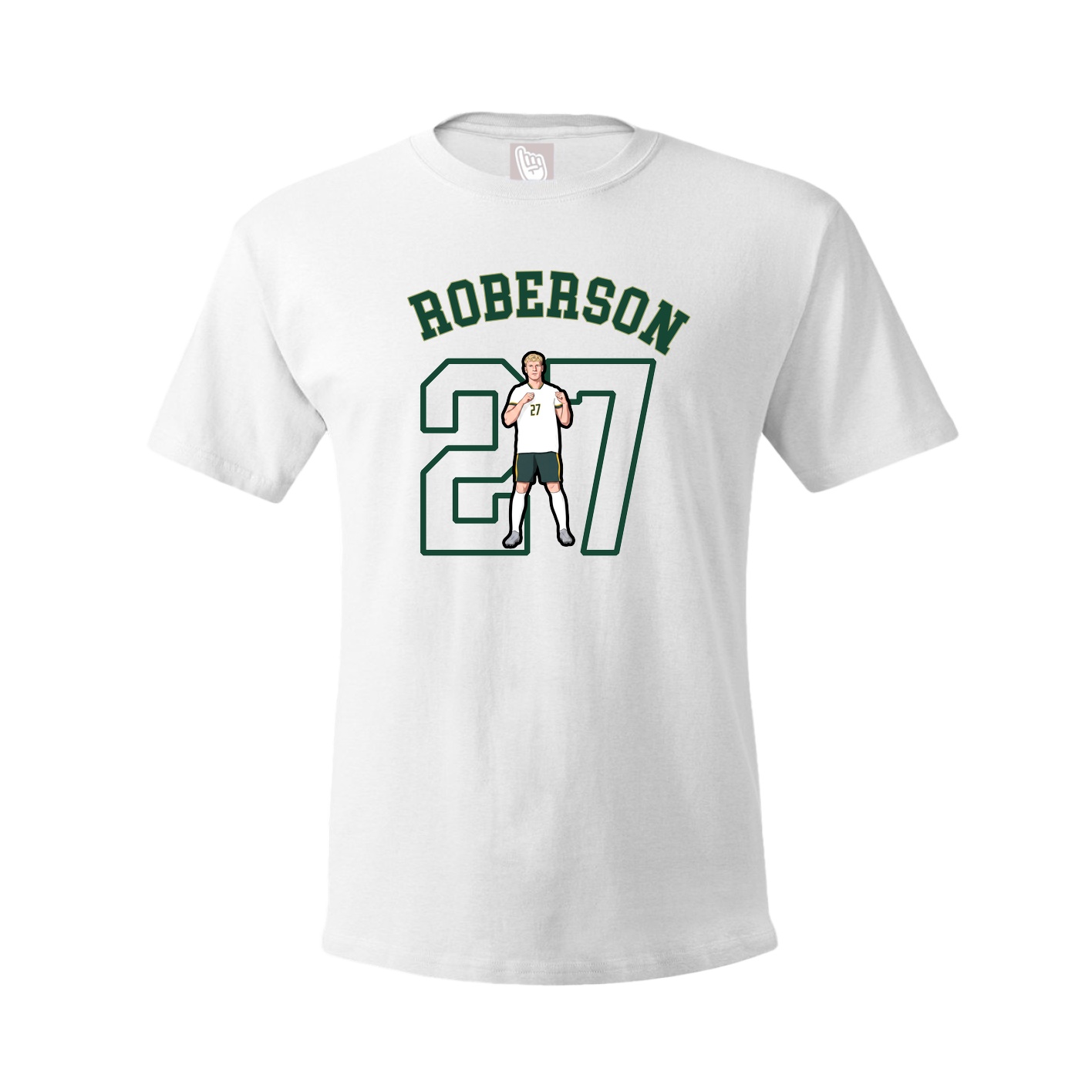 Youth Tee — Shirsey Arch in White
