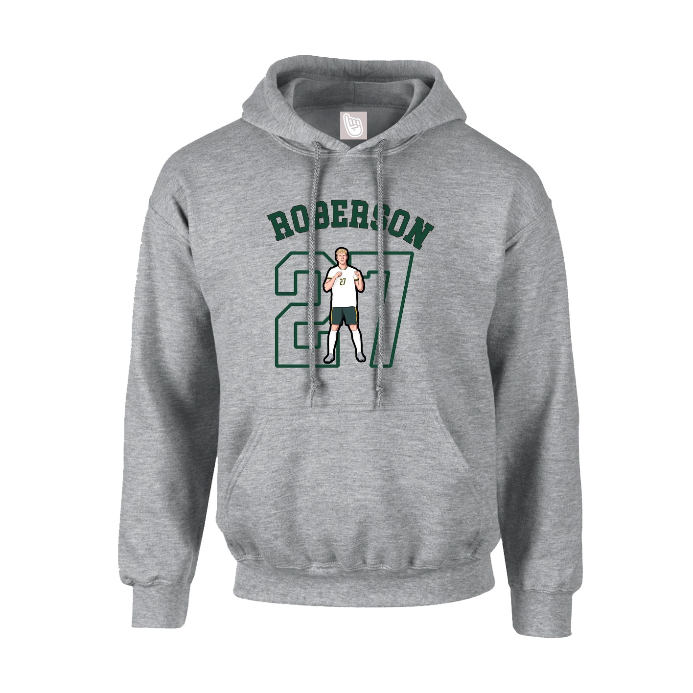 Hoodie — Shirsey Arch in Grey