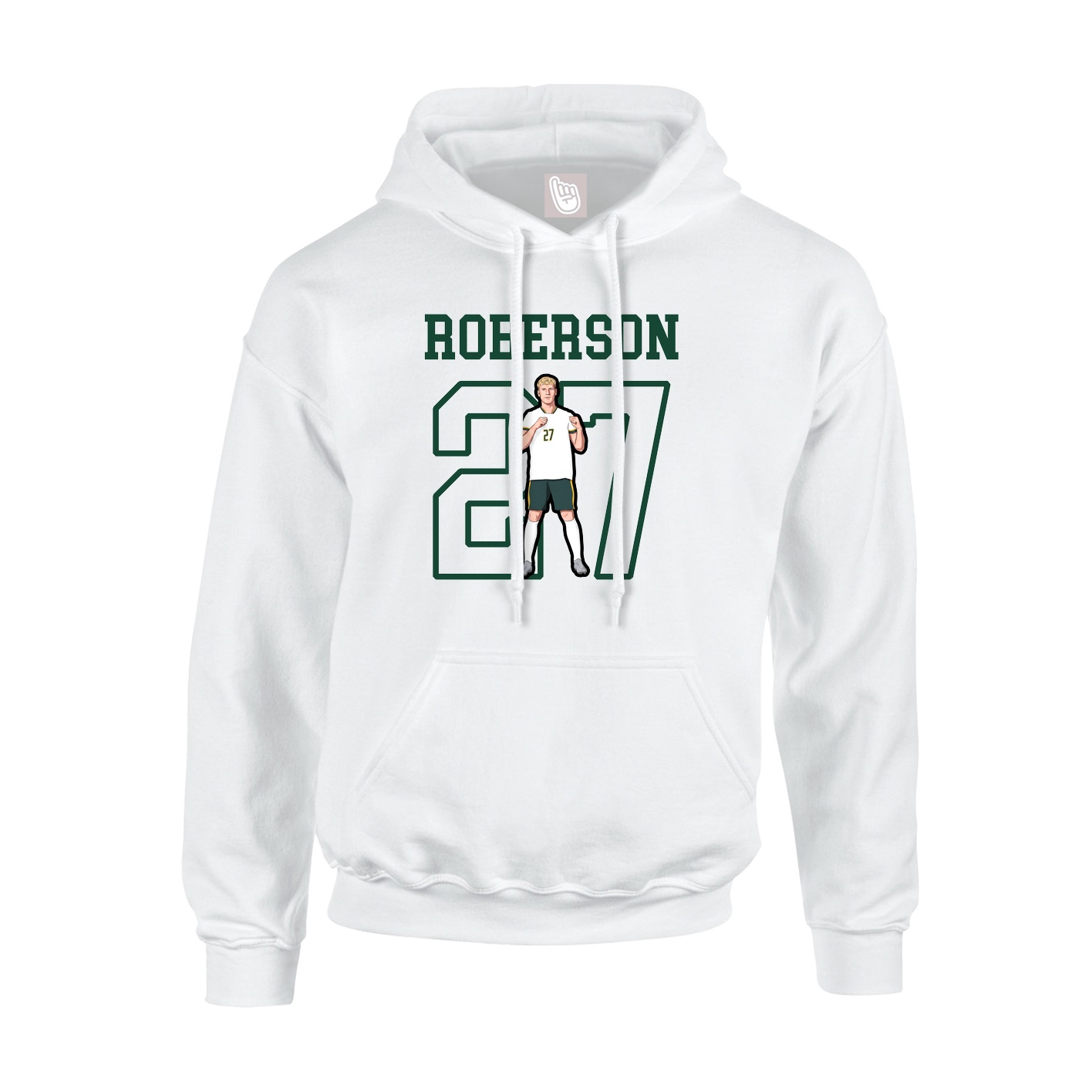 Youth Hoodie — Shirsey in White
