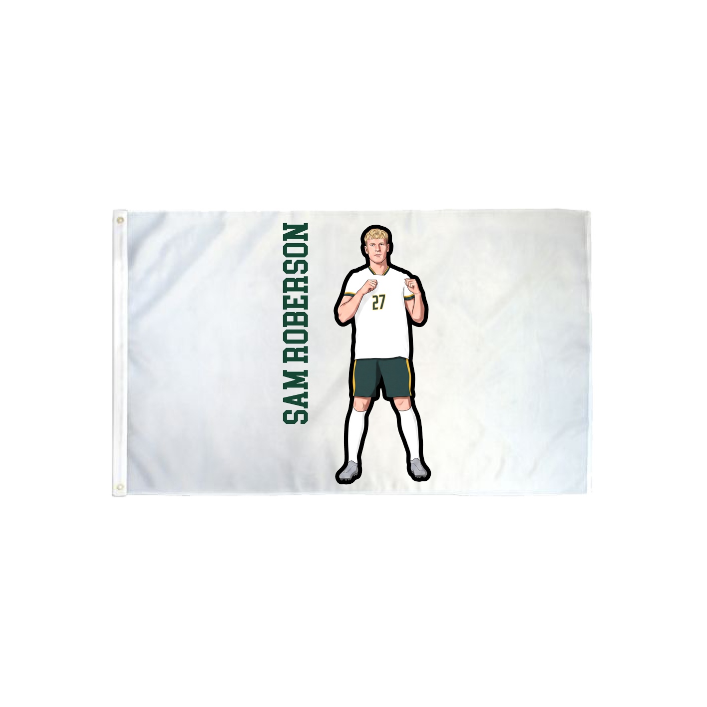 3x5 Flag — Name Vertical in Classic