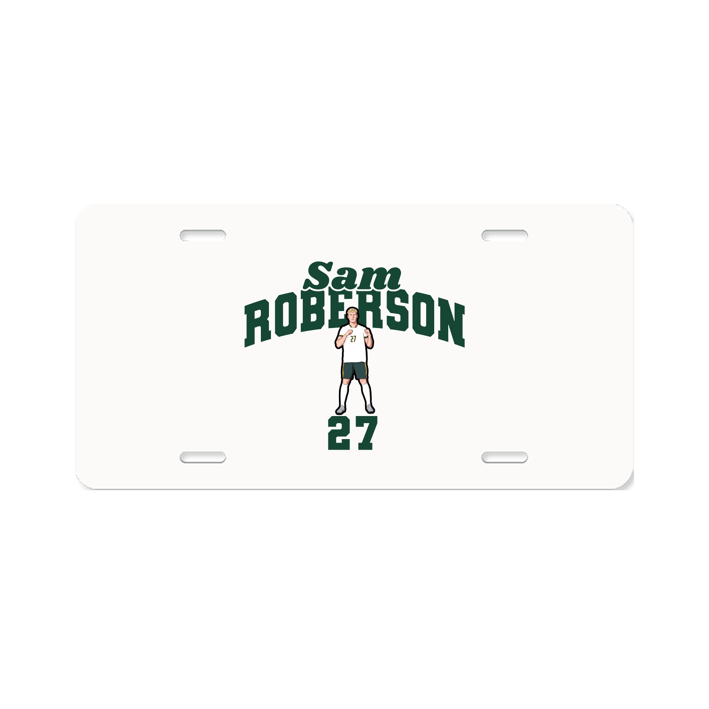 License Plate — Signature Arch in Classic