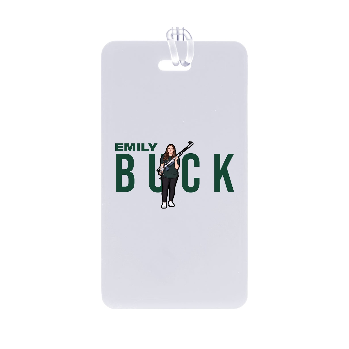 Bag Tag — Player Name in Classic