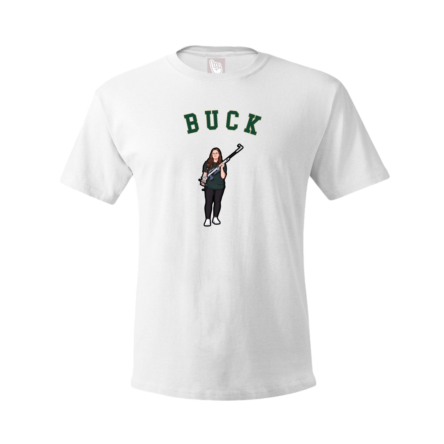 Youth Tee — Shirsey Arch in White