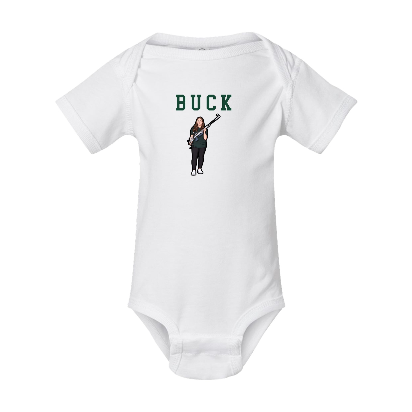Baby Onesie — Shirsey in White