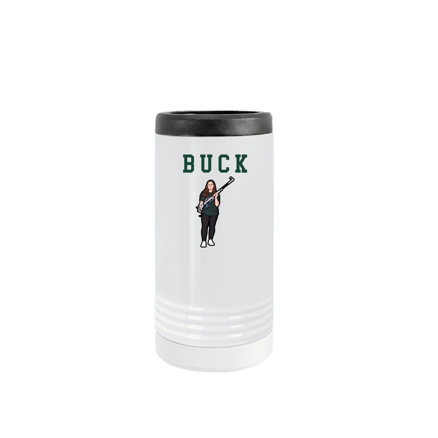 Slim Beverage Holder — Shirsey in White