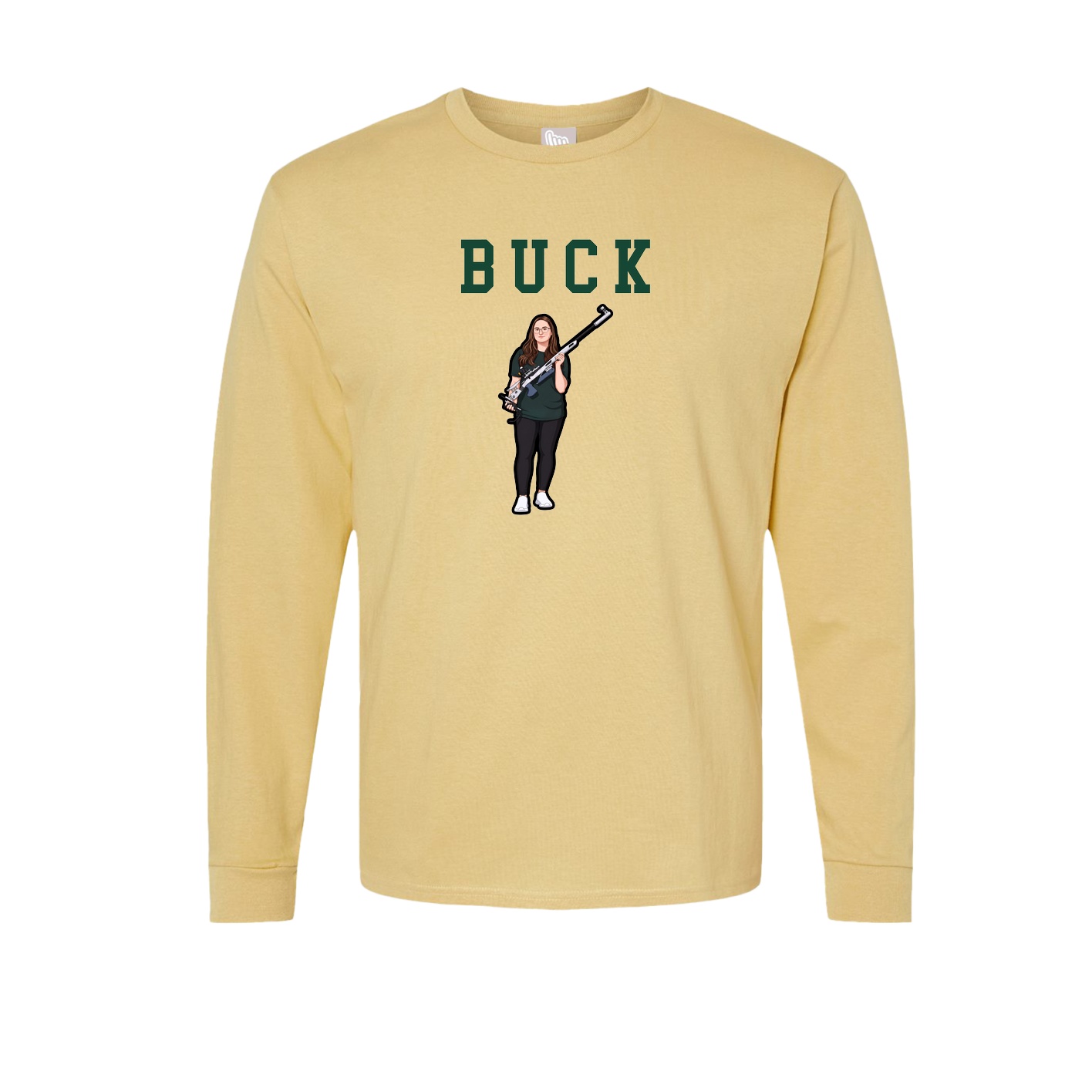 Long Sleeve Tee — Shirsey in Vegas Gold