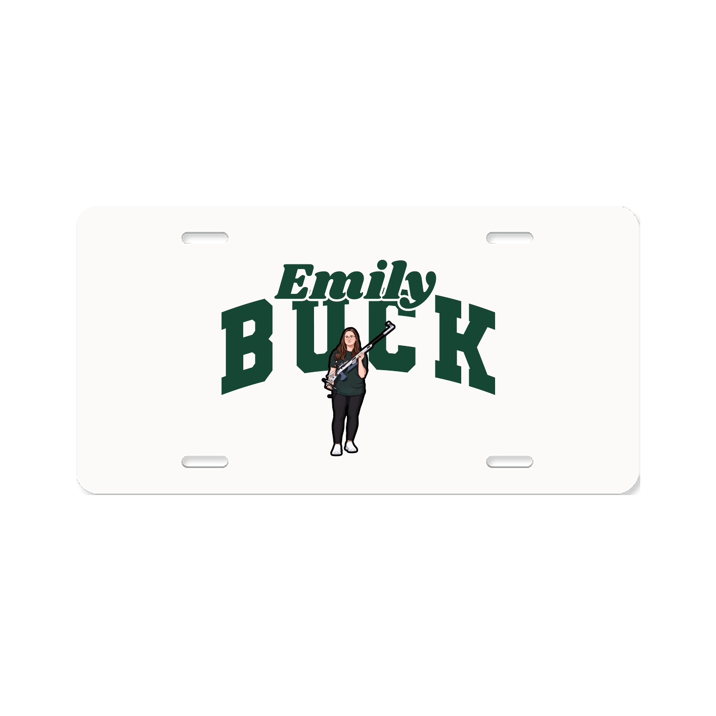 License Plate — Signature Arch in Classic