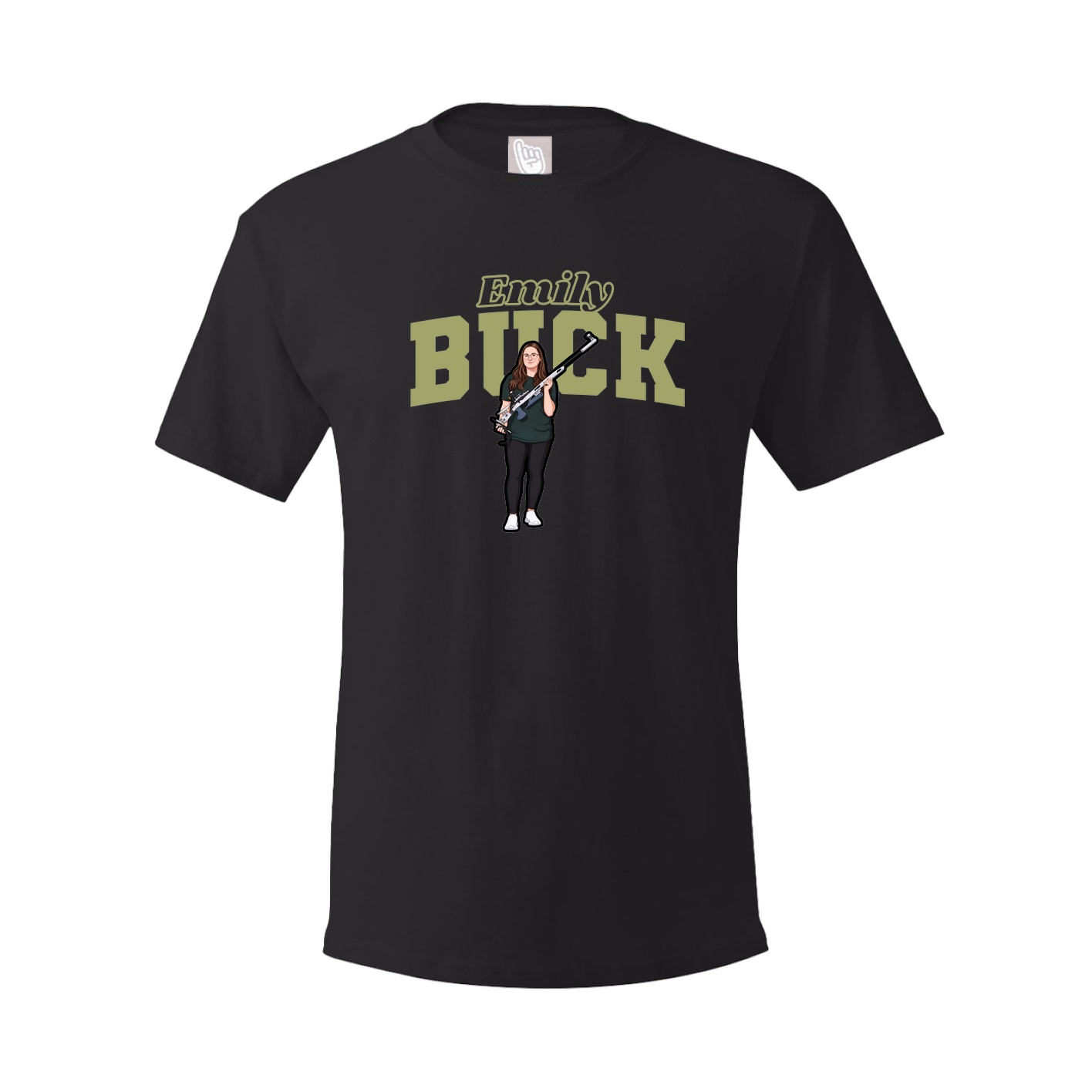 Tee — Name Arch in Black