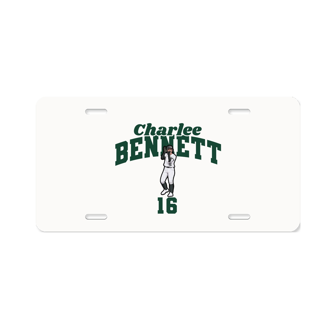 License Plate — Signature Arch in Classic