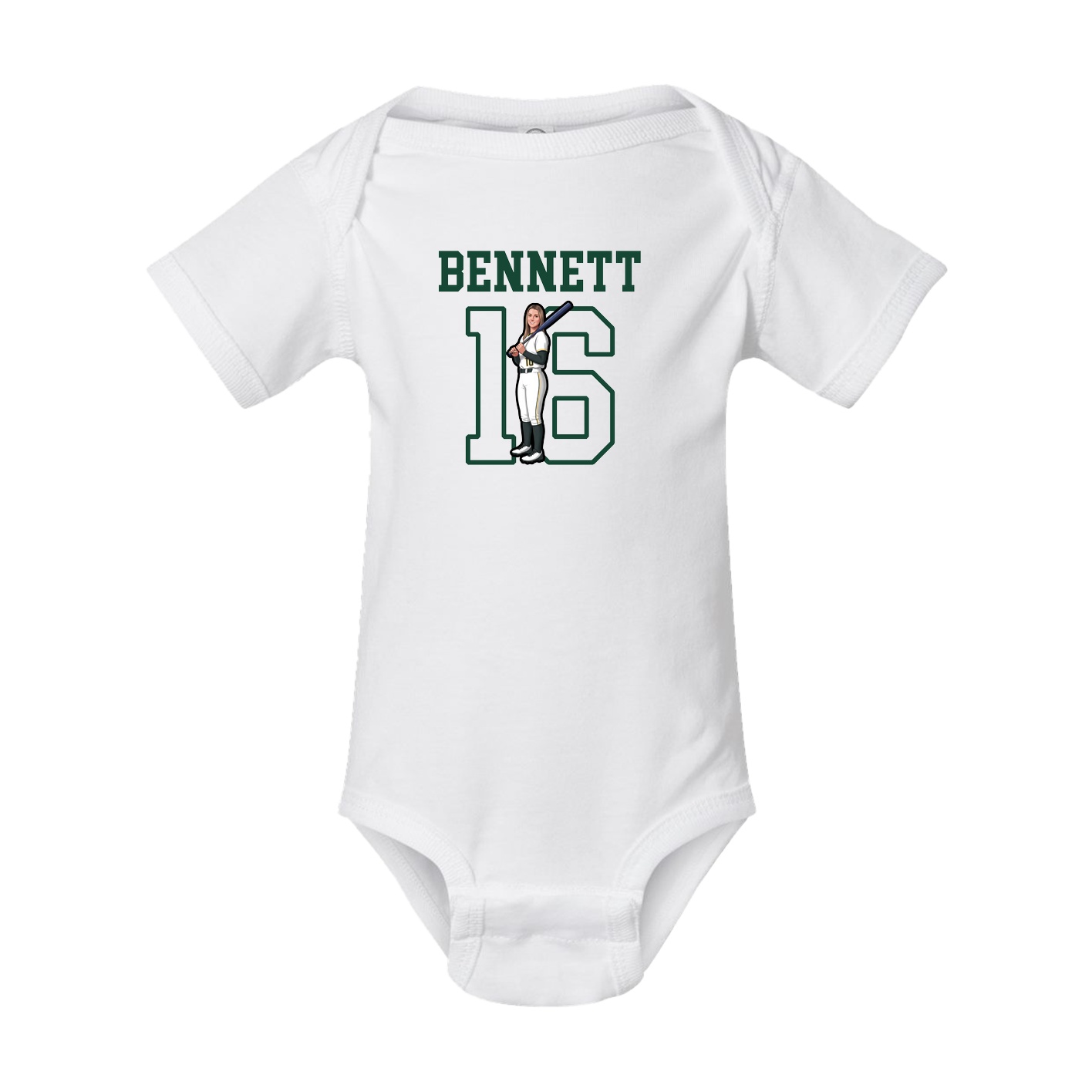 Baby Onesie — Shirsey in White