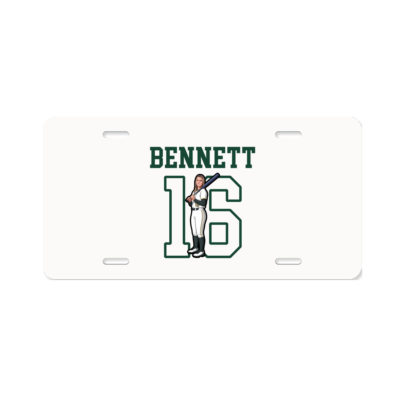 License Plate — Shirsey in Classic