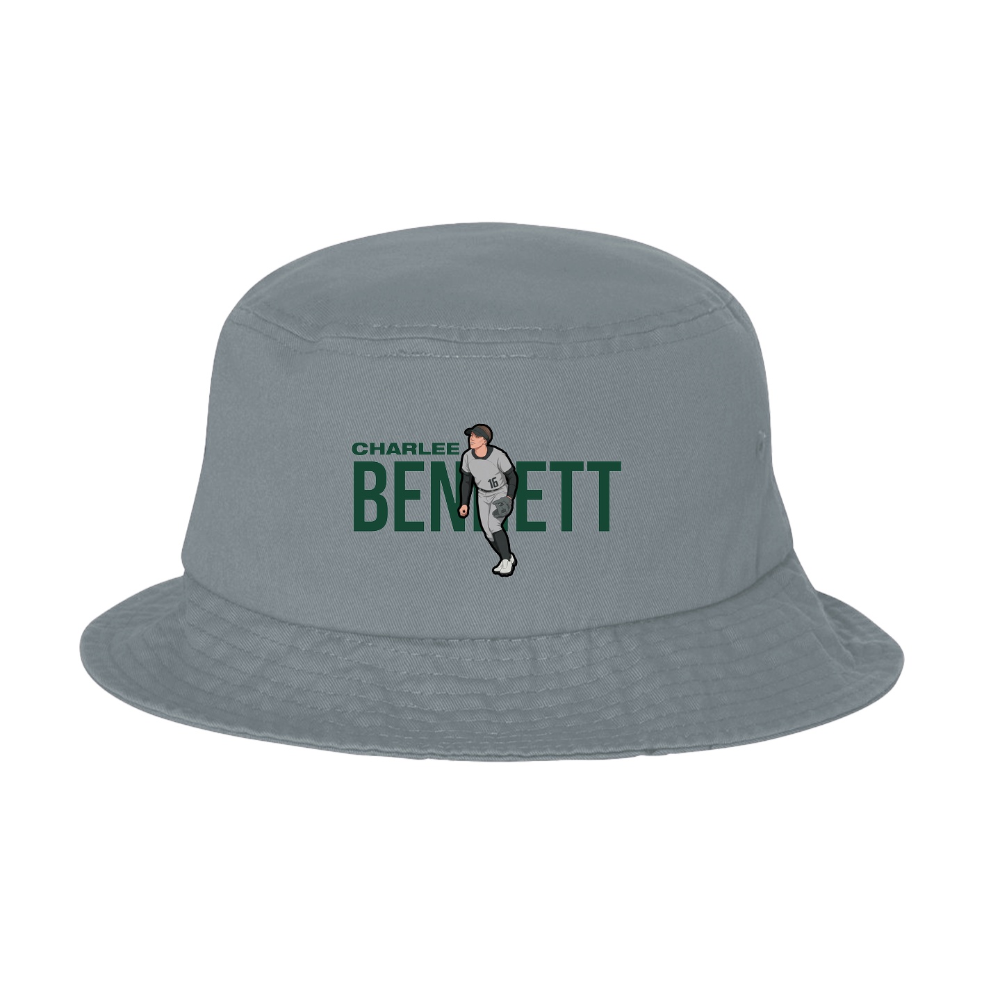 Bucket Cap — Player Name in Grey
