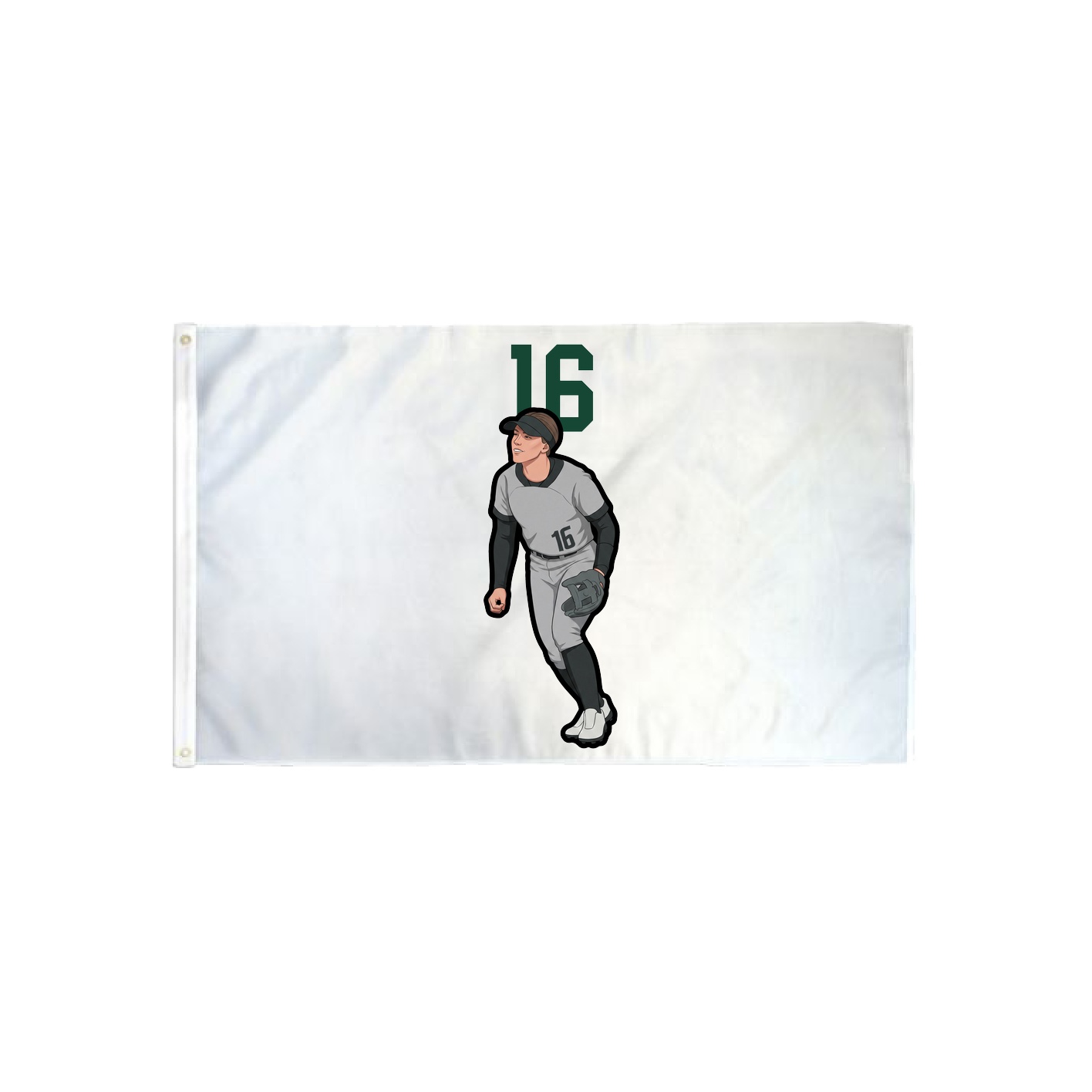 3x5 Flag — Number Top in Classic