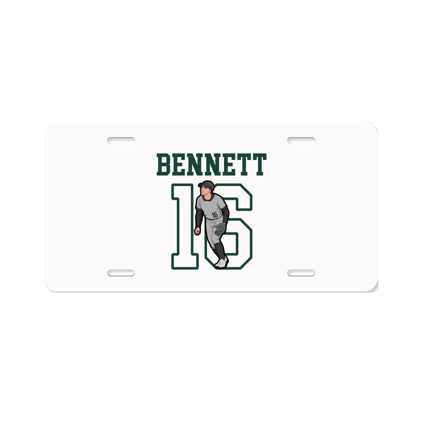 License Plate — Shirsey in Classic