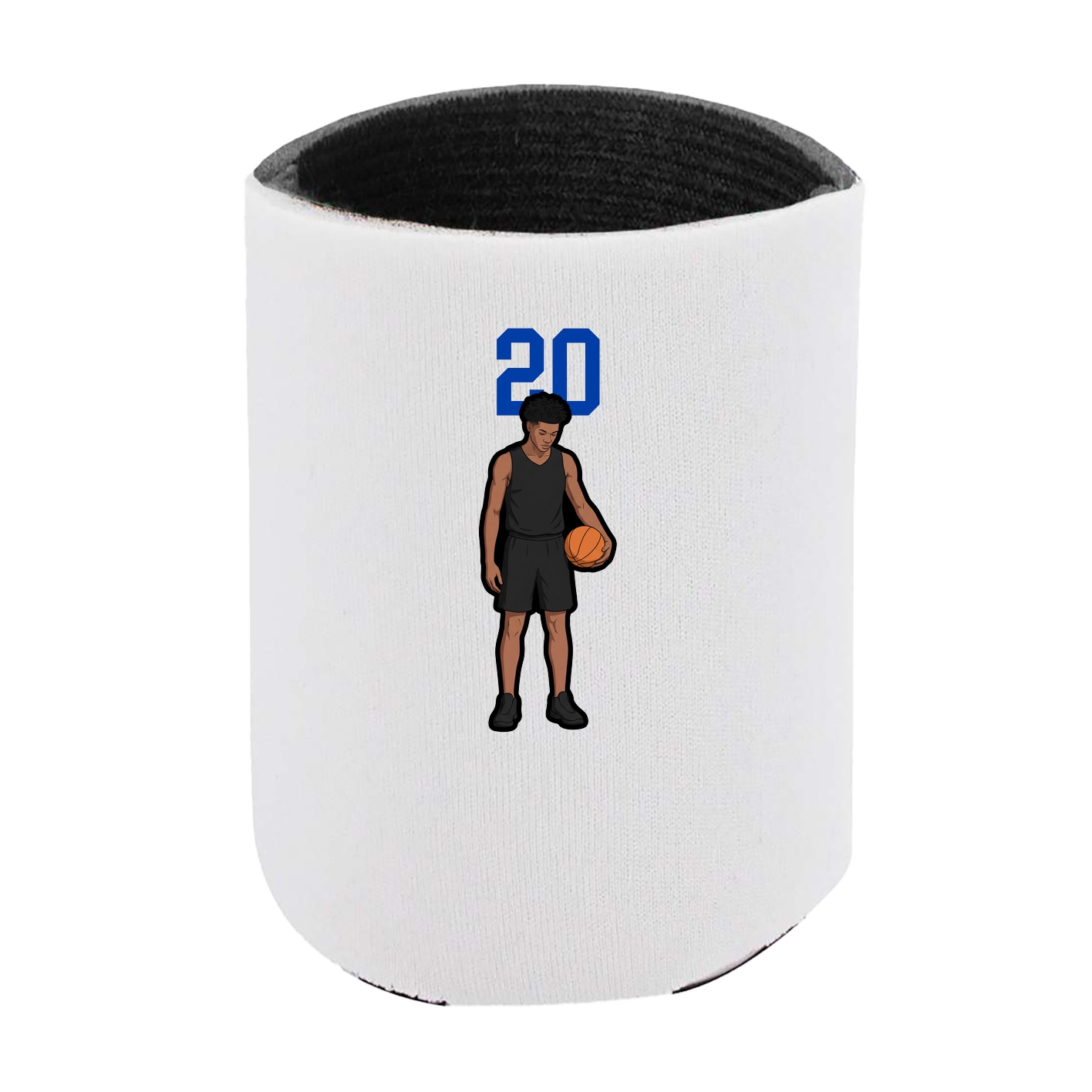 Can Holder — Number Top in White