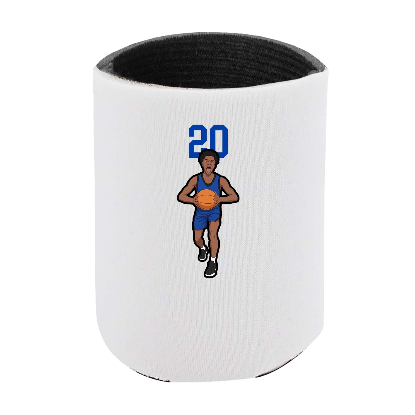 Can Holder — Number Top in White