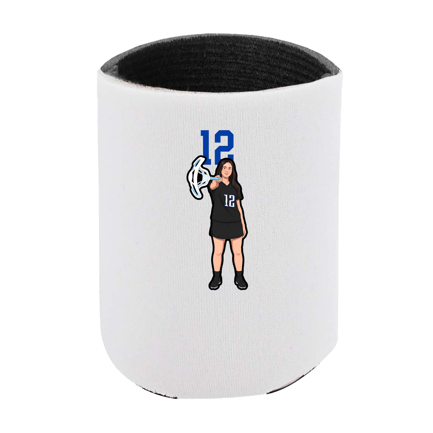 Can Holder — Number Top in White