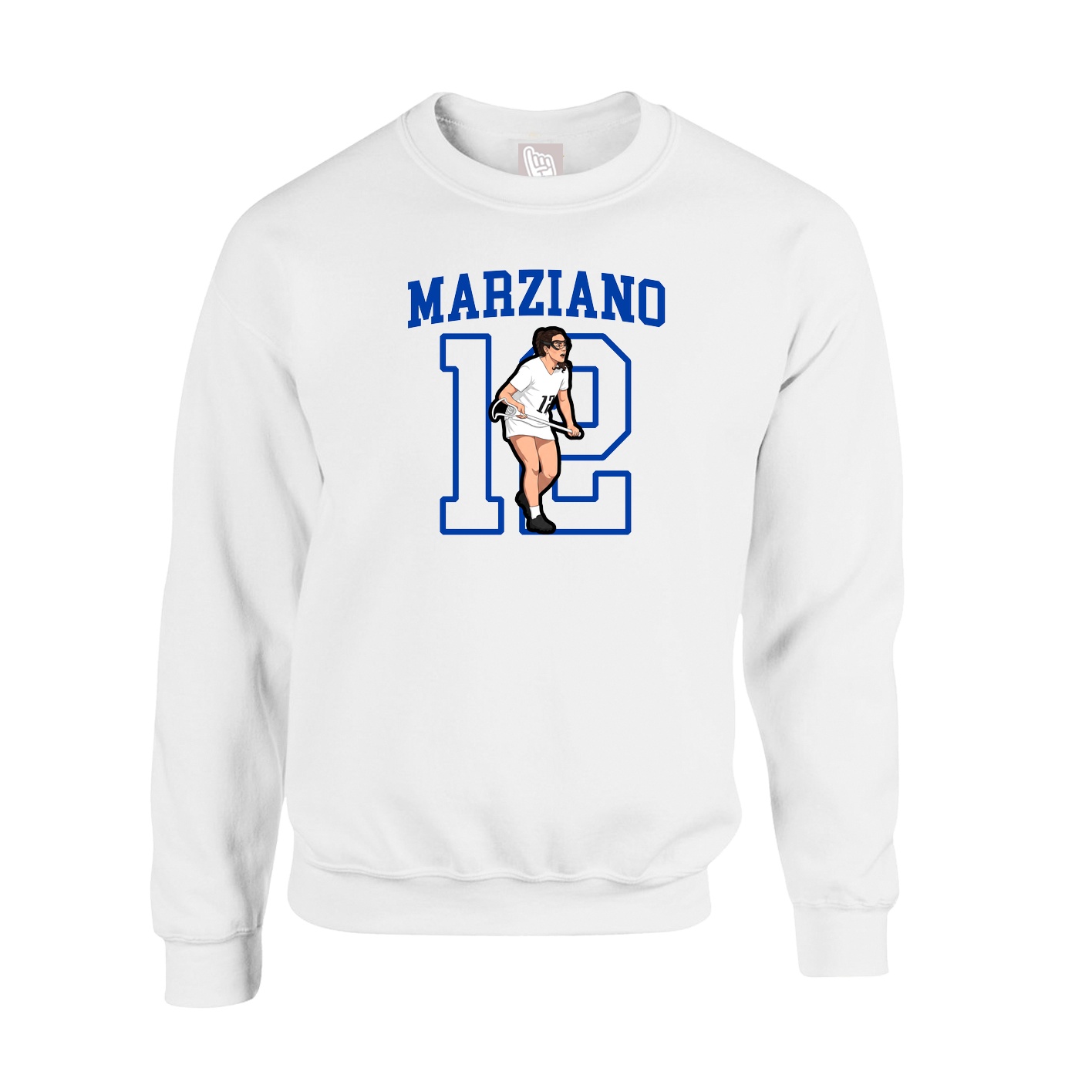 Fleece Crew — Shirsey in White