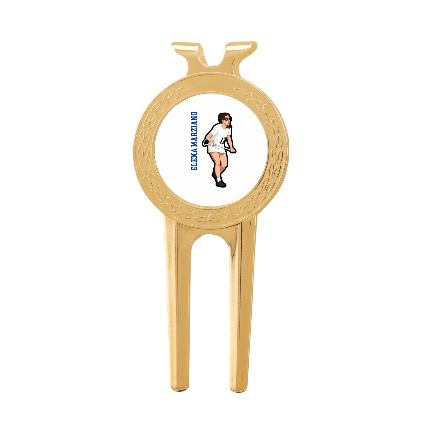 Divot Tool with Ball Marker — Name Vertical in Classic