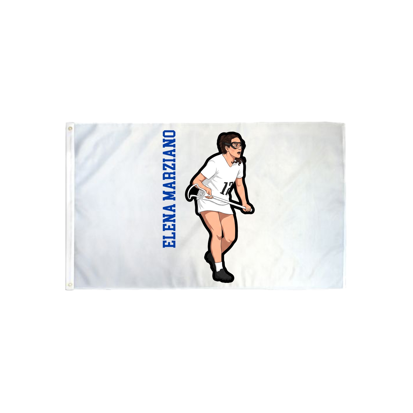 3x5 Flag — Name Vertical in Classic