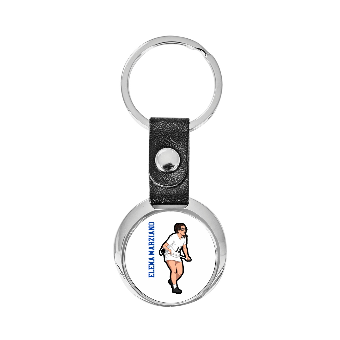 Key Chain — Name Vertical in Classic