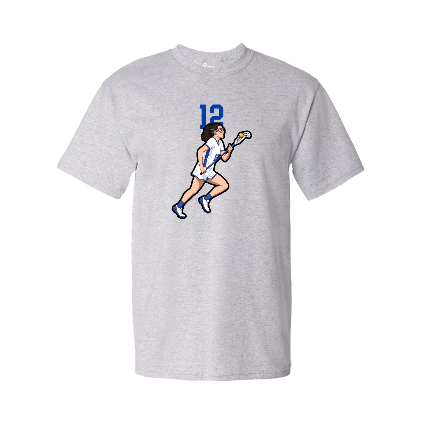 Tee — Number Top in Grey