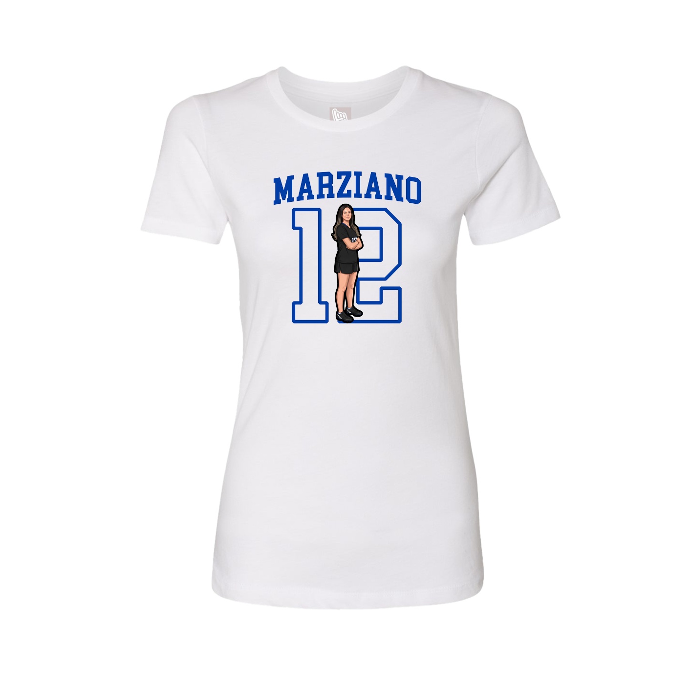 Fitted Women's Tee — Shirsey in White