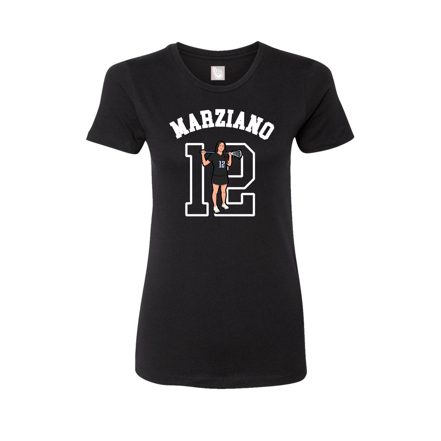 Womens Tee — Shirsey Arch in Black