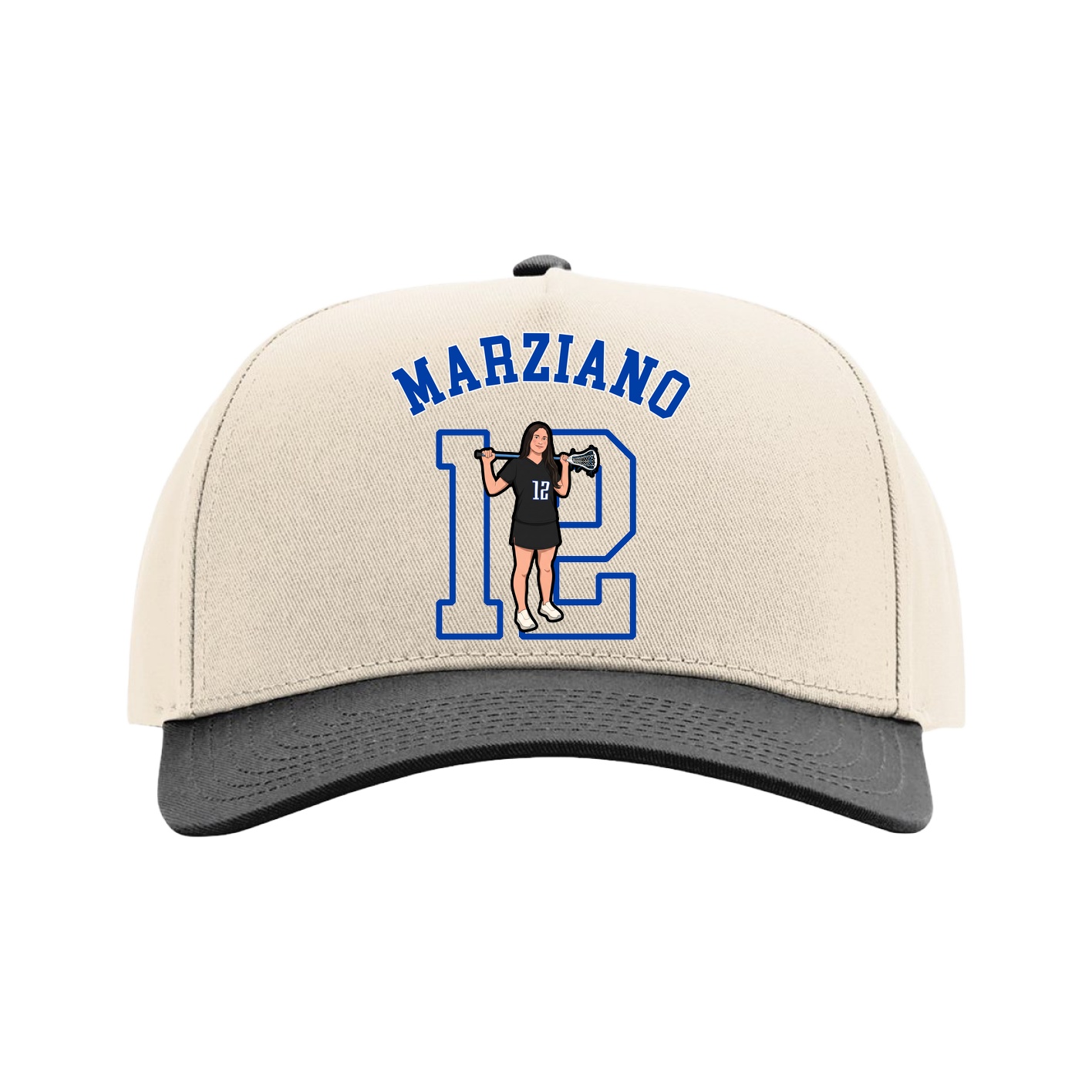 Full Fabric Five-Panel Champ Cap