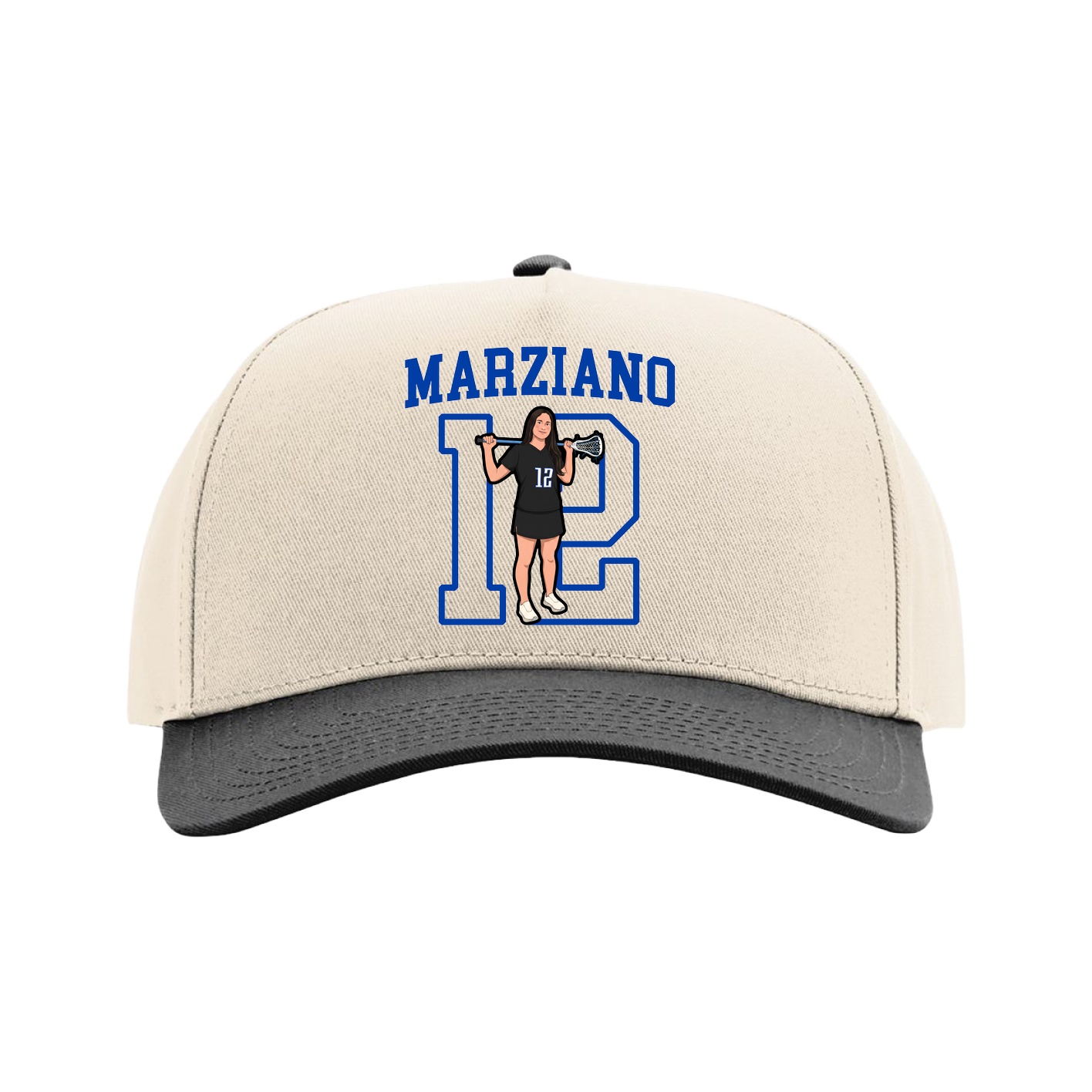 Full Fabric Five-Panel Champ Cap