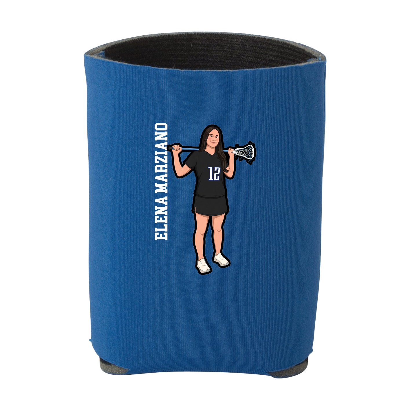 Can Holder — Name Vertical in Royal