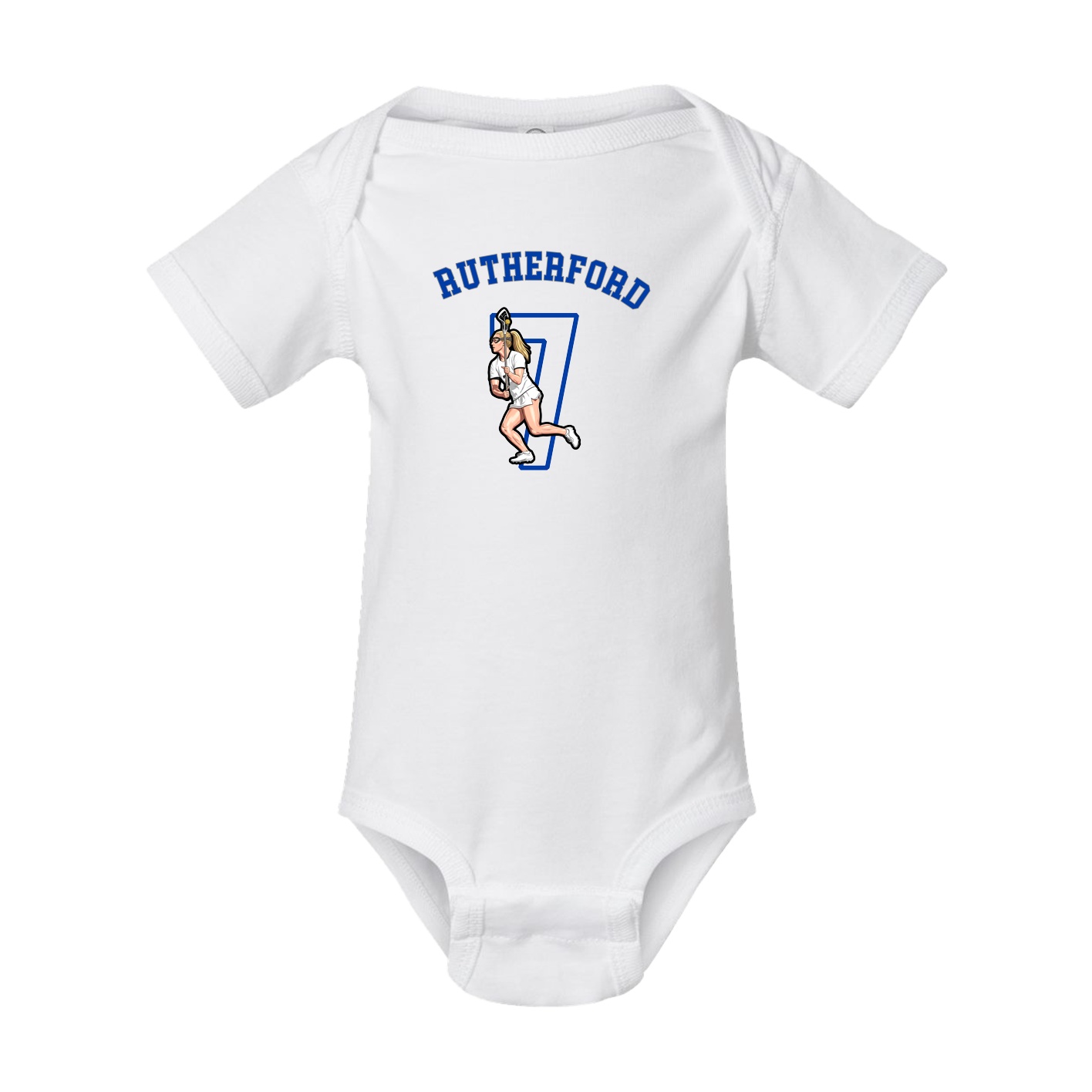 Baby Onesie — Shirsey Arch in White