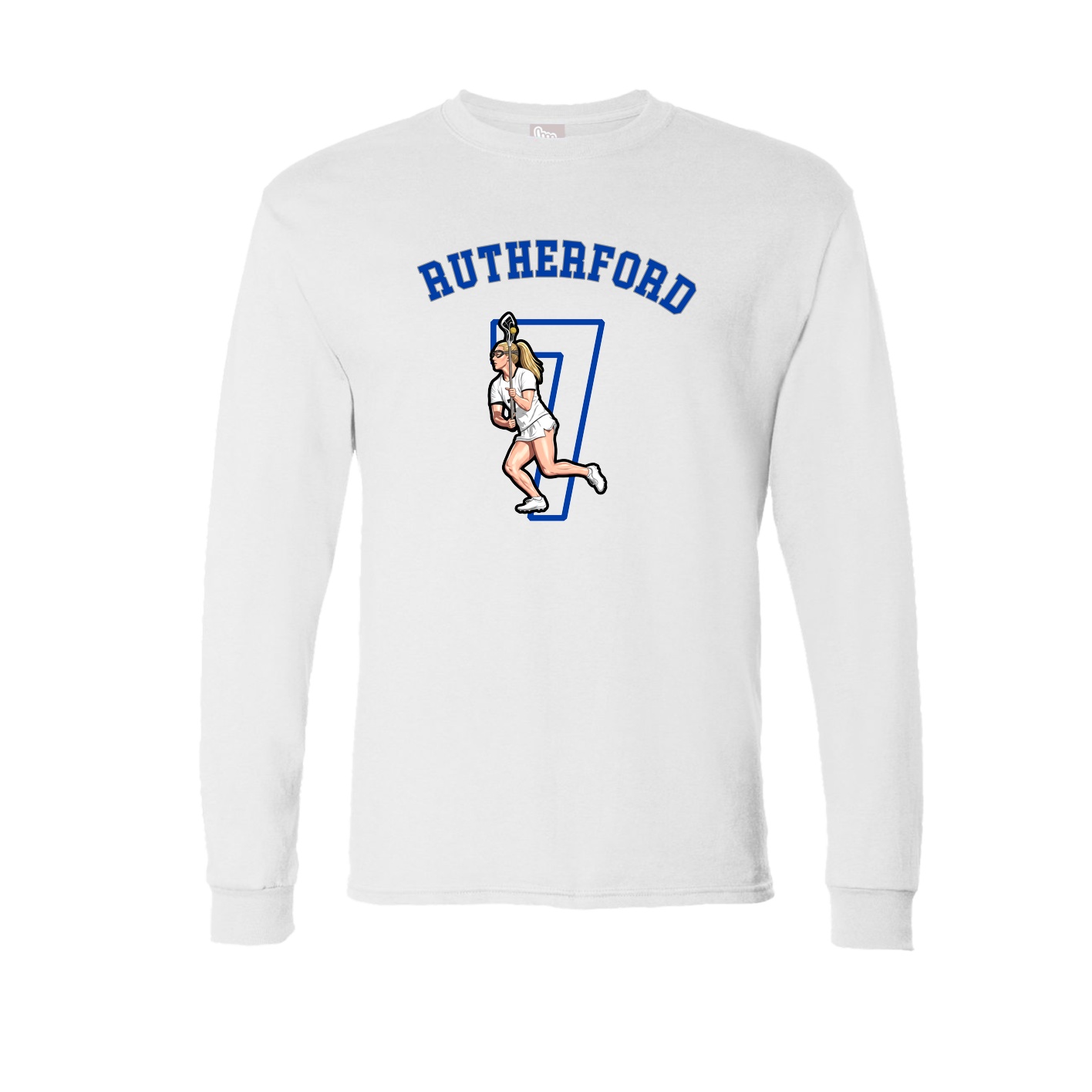Long Sleeve Tee — Shirsey Arch in White