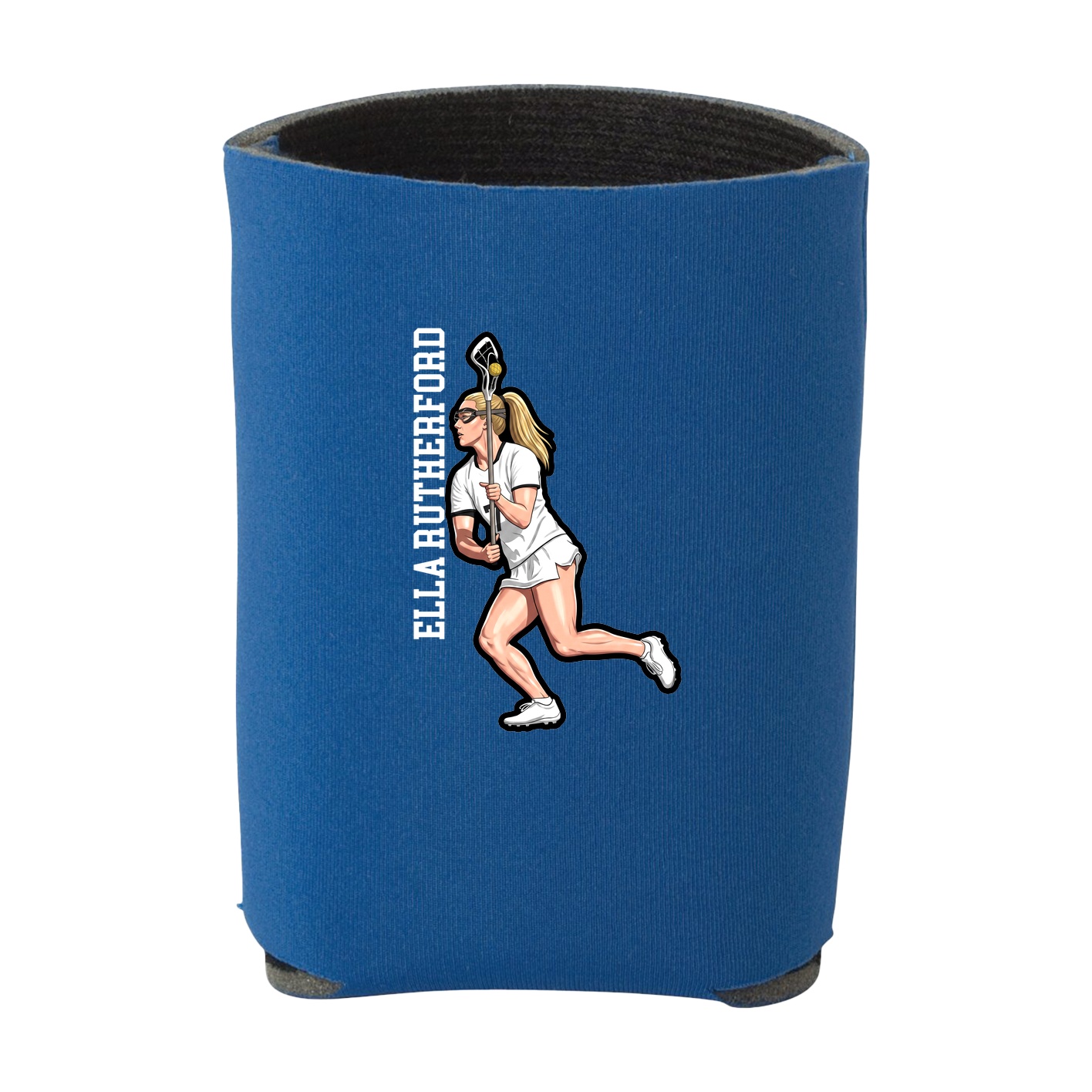 Can Holder — Name Vertical in Royal