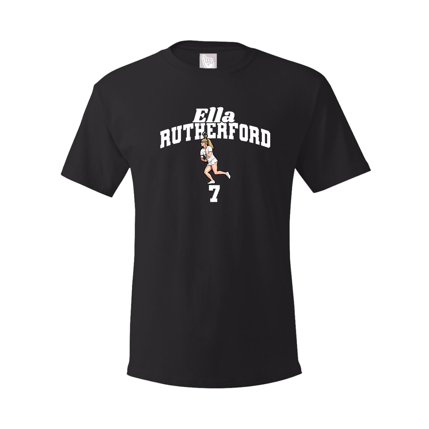 Youth Tee — Signature Arch in Black
