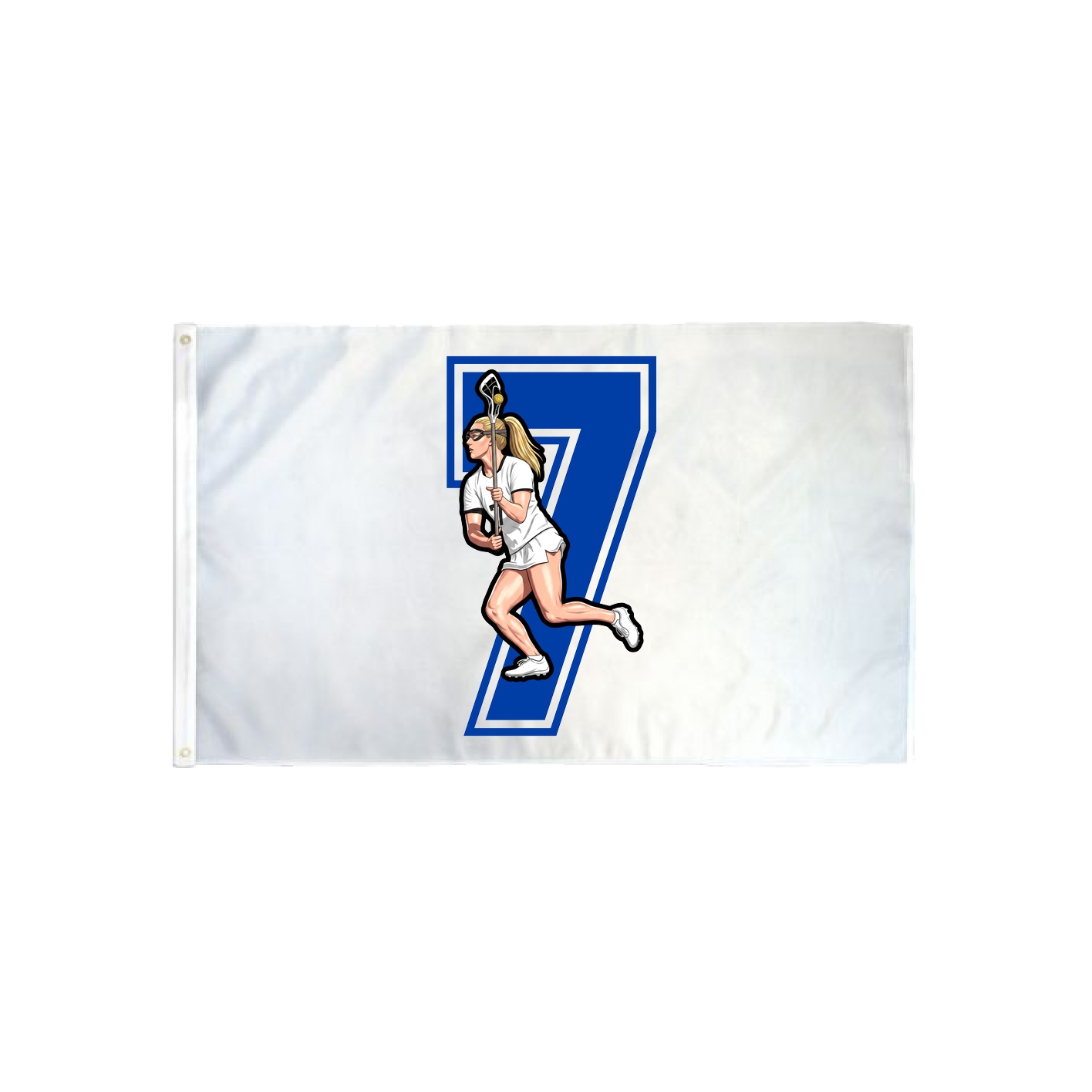 3x5 Flag — Number in Classic