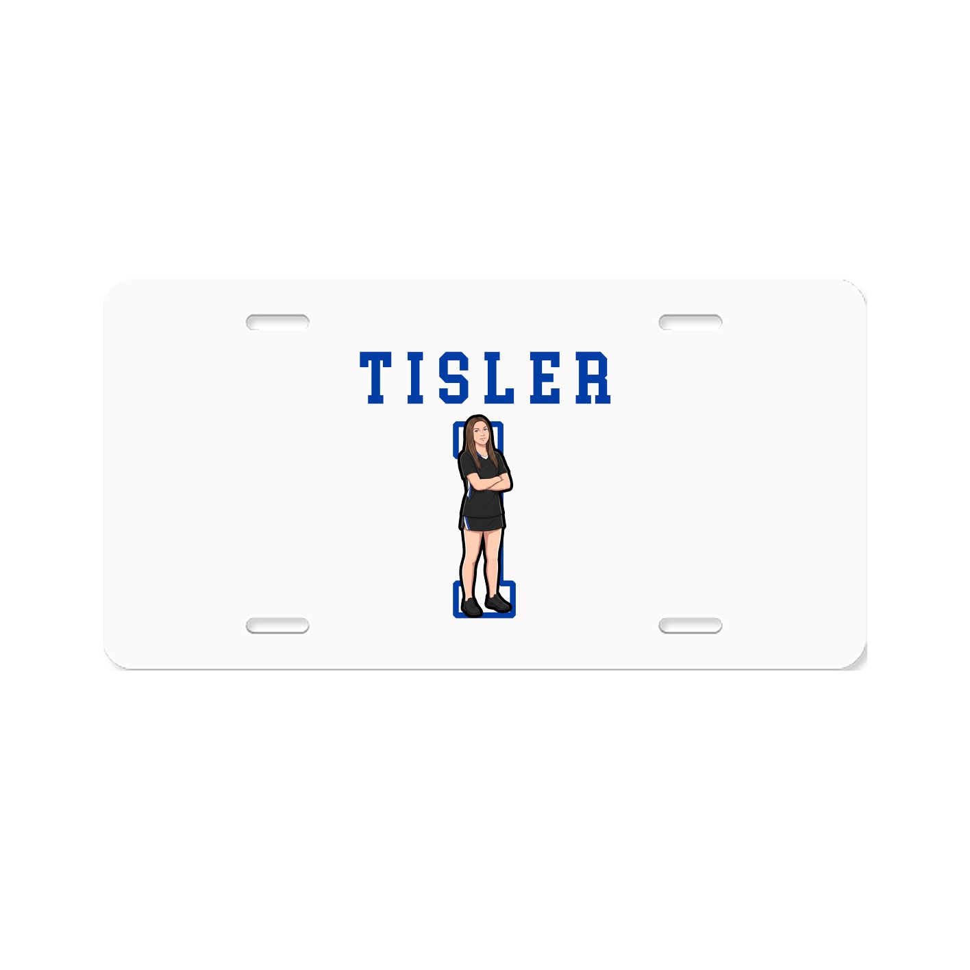 License Plate — Shirsey in Classic