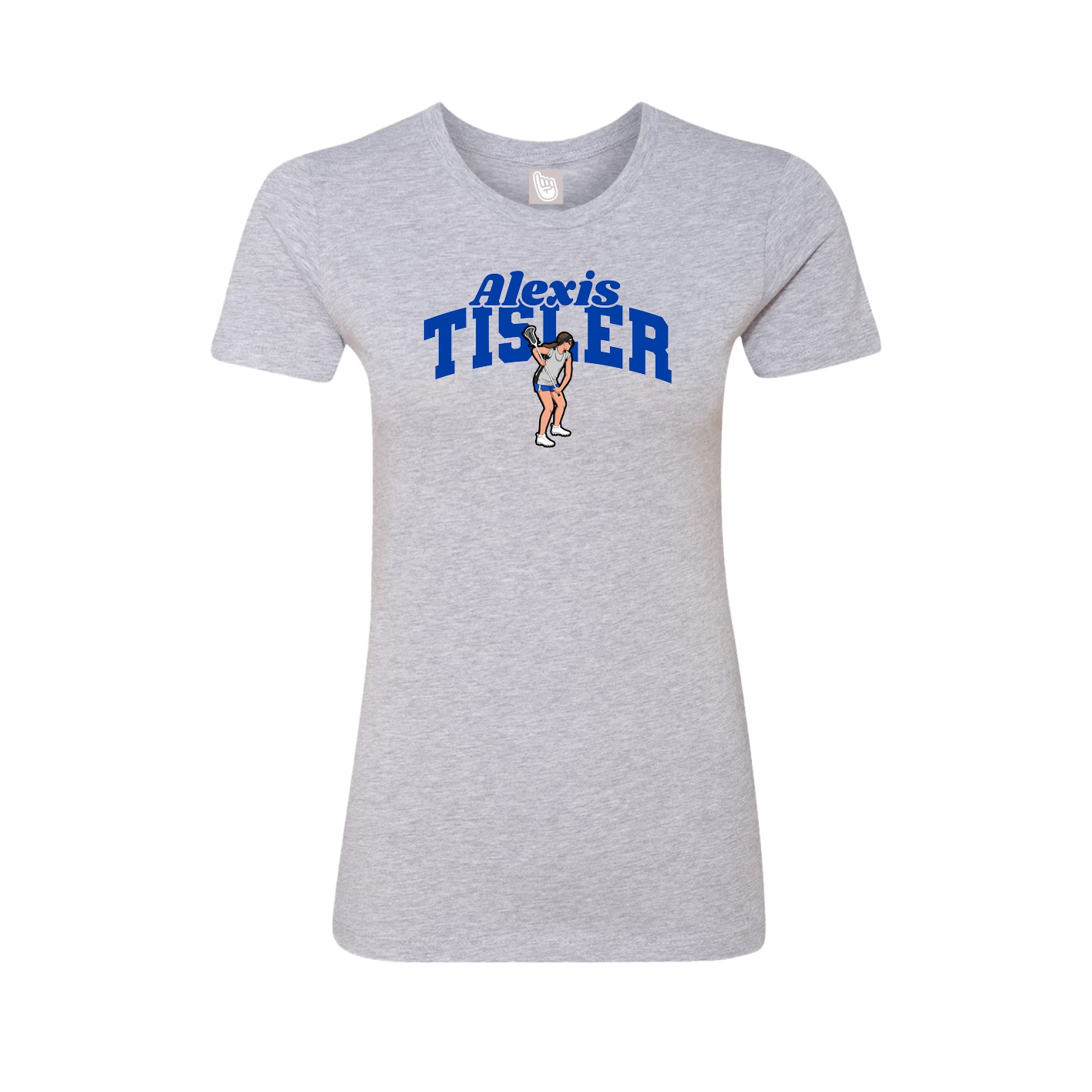 Womens Tee — Signature Arch in Grey