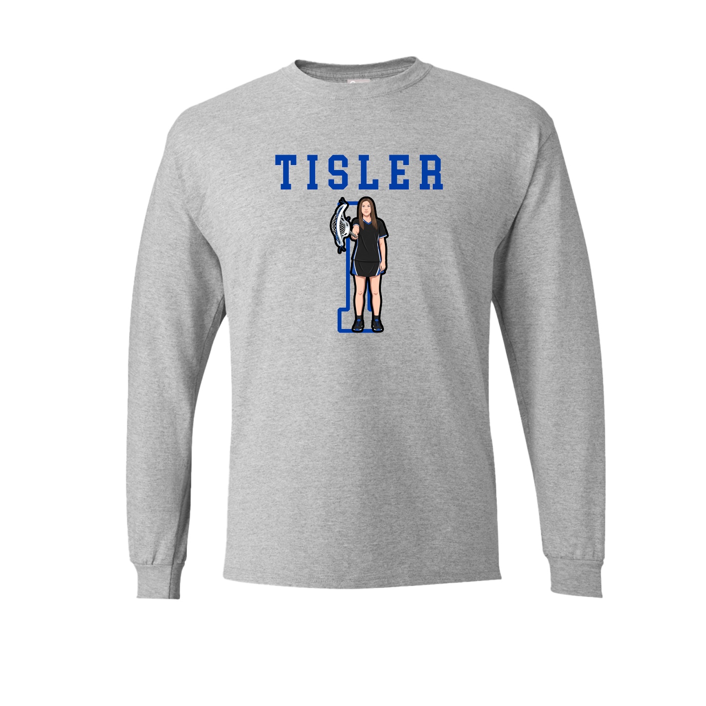 Long Sleeve Tee — Shirsey in Grey