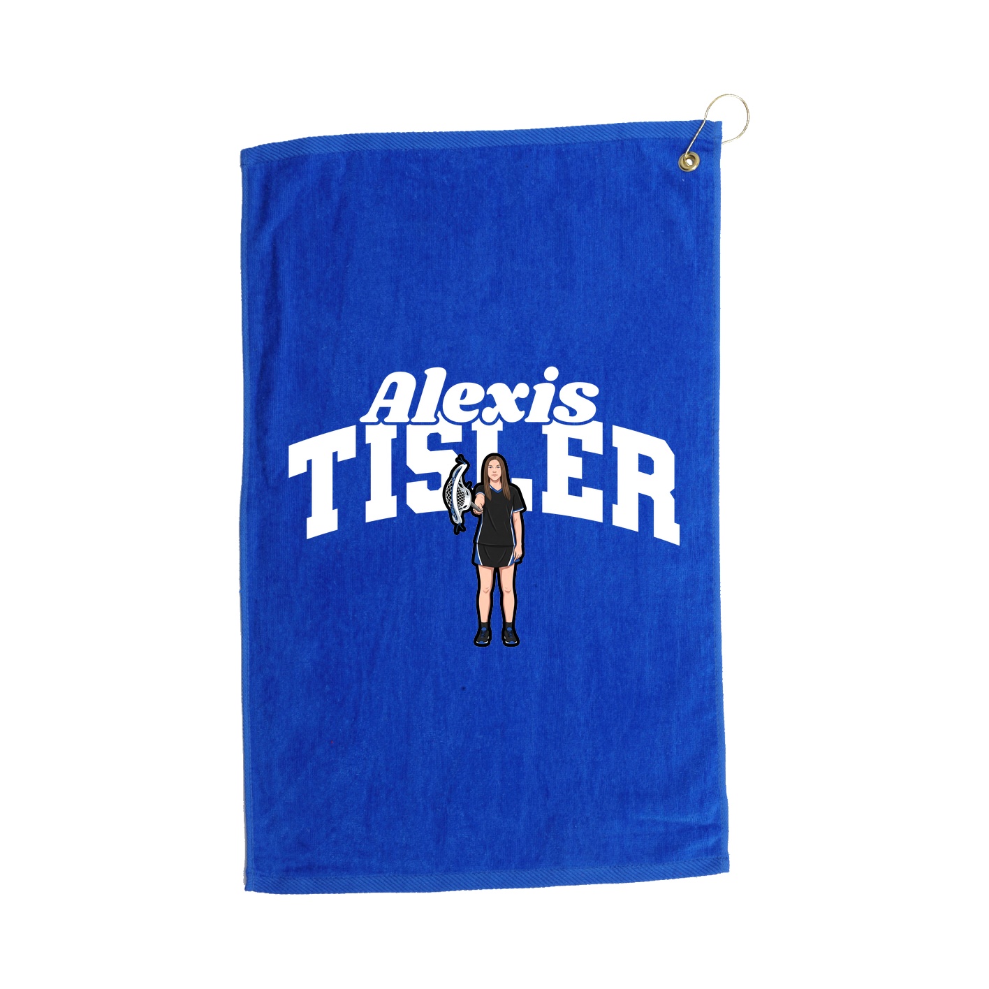 Golf Towel — Signature Arch in Royal