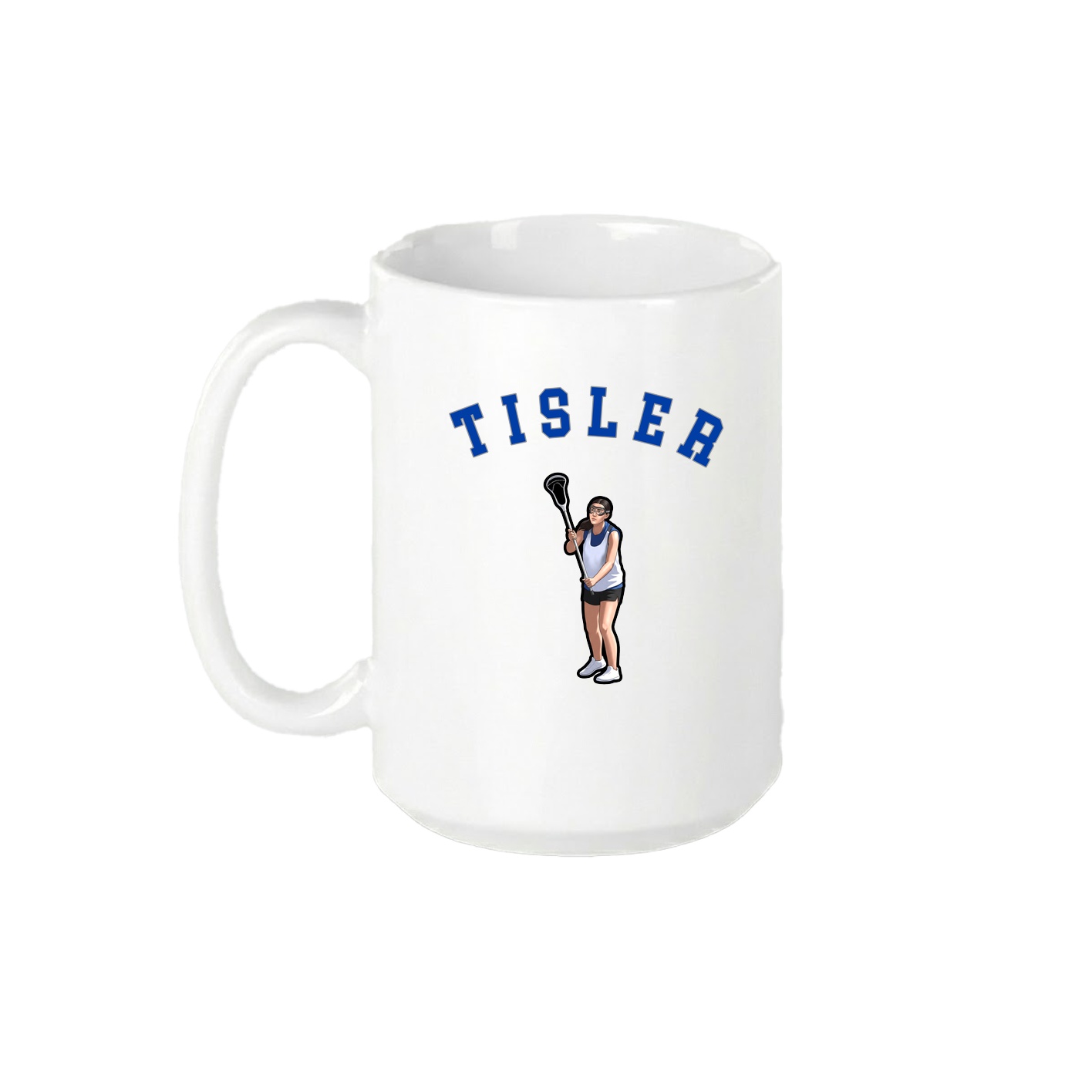 15oz Coffee Mug — Shirsey Arch in White