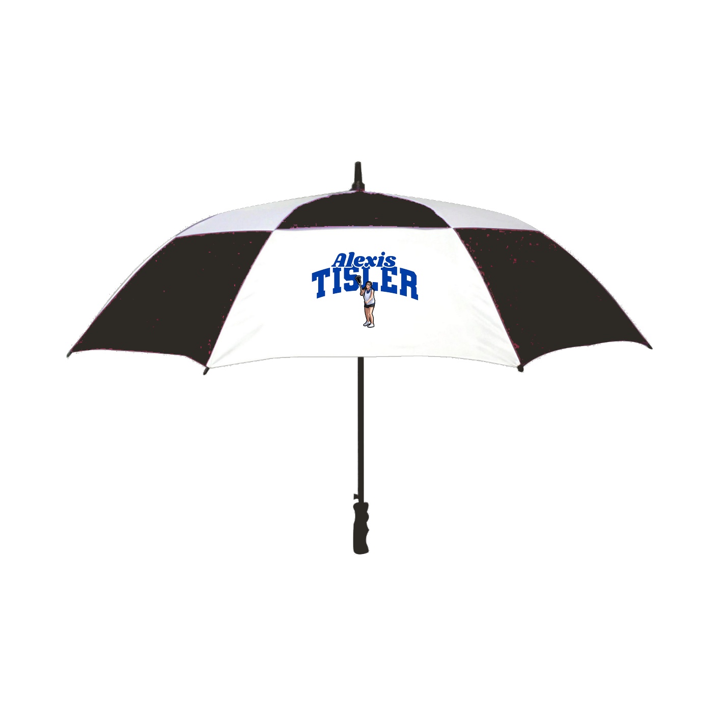 Golf Umbrella — Signature Arch in Black